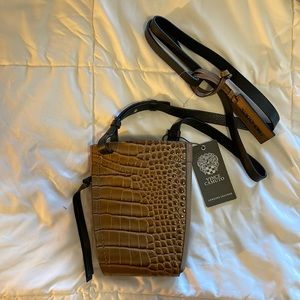 Vince Camuto leather crossbody purse NWT
